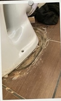 Plumbing repair project